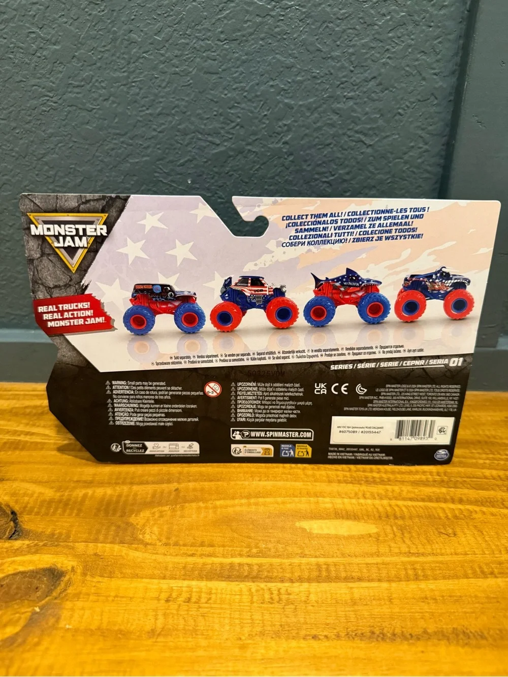 NIB Monster Jam Stars & Stripes 2025